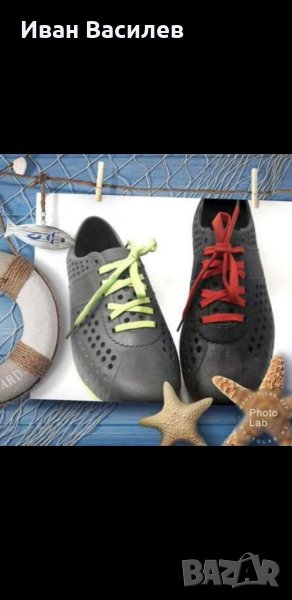НОВИ!!!Обувки леки,става и за газене вода при риболов,плаж,яхти,лодки и др., снимка 1