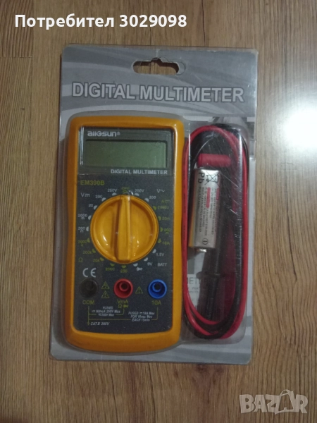 мултиметър Allsun EM390B, снимка 1