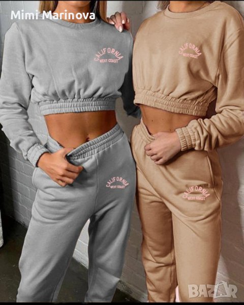 Последен!!! Спортен сет наличен в сиво, снимка 1