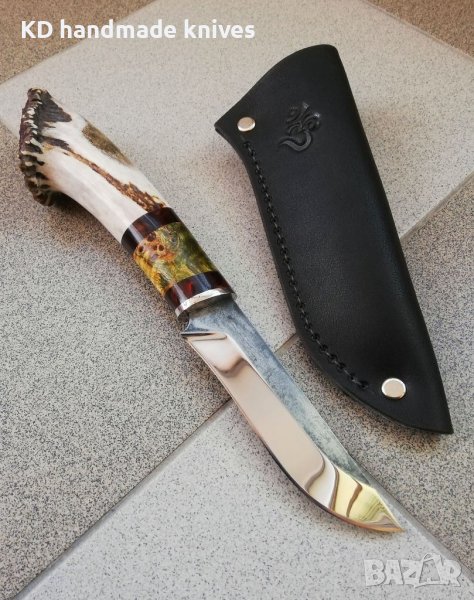 Ръчно изработен ловен нож от марка KD handmade knives ловни ножове, снимка 1