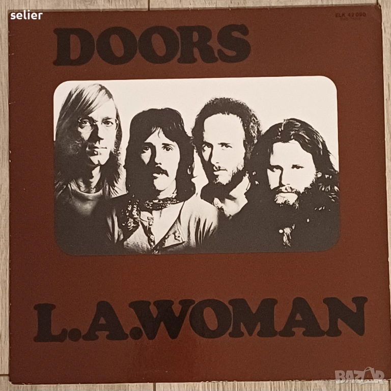 Doors ‎– L.A. Woman Издание 🇩🇪 GERMANY 1984г Стил:Blues Rock, Psychedelic Rock Състояние на винила, снимка 1