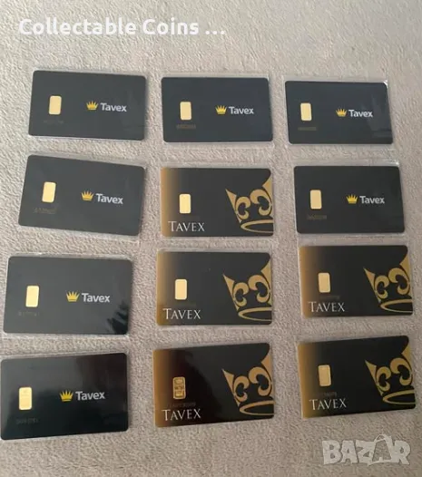 1g тавекс tavex bar кюлче злато , снимка 1