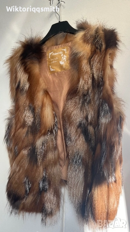 Елек естествен косъм лисица, снимка 1