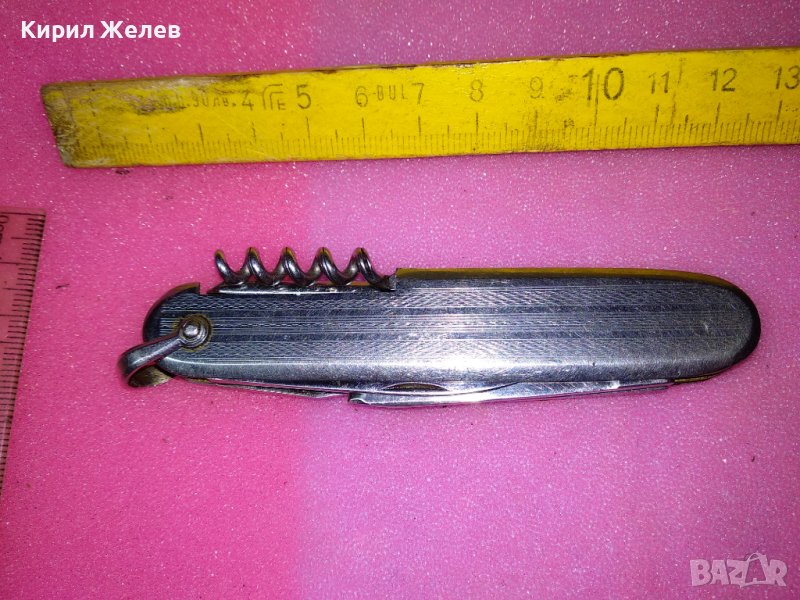 BARCEON FRANCE INOX Старо БОЦМАНСКО РЯДКО КОЛЕКЦИОНЕРСКО МАРКОВО ФРЕНСКО ДЖОБНО НОЖЧЕ 43144, снимка 1