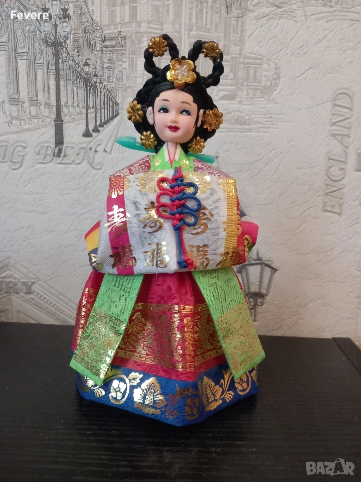 Корейска традиционна кукла -младоженка, снимка 1