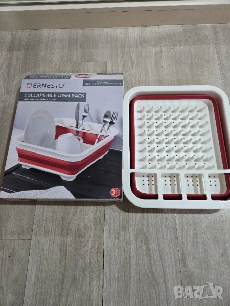 сгъваем сушилник за съдове, снимка 1