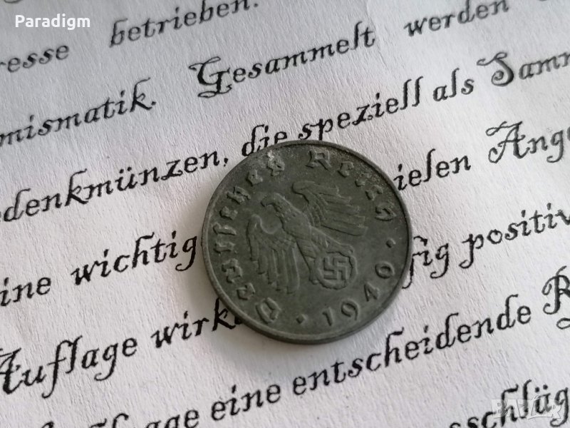Райх монета - Германия - 10 пфенига | 1940г.; серия J, снимка 1
