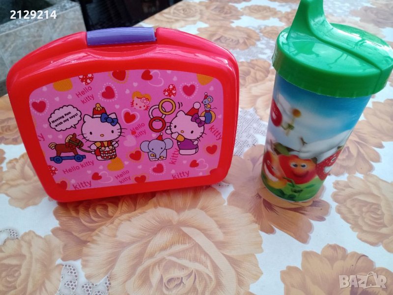 4. Детска чаша и кутия, снимка 1