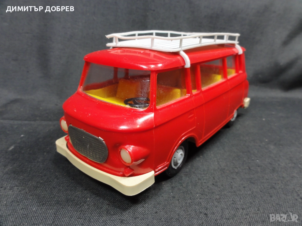 СТАРА РЕТРО СОЦ ГДР DDR ПЛАСТМАСОВА ИГРАЧКА КОЛИЧКА BARKAS B1000, снимка 1