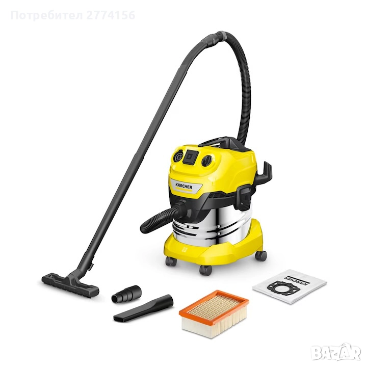 Мултифункционална прахосмукачка Karcher WD 4 P, снимка 1