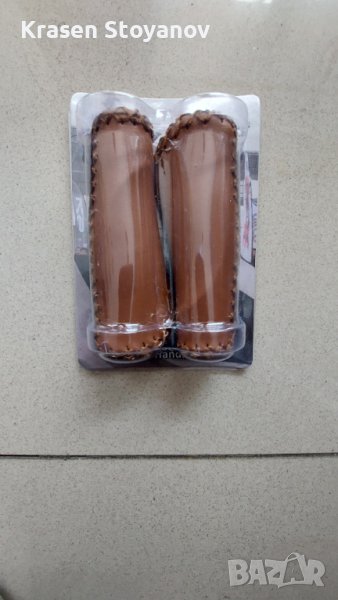 Грипове за велосипед, колело-кожени , снимка 1