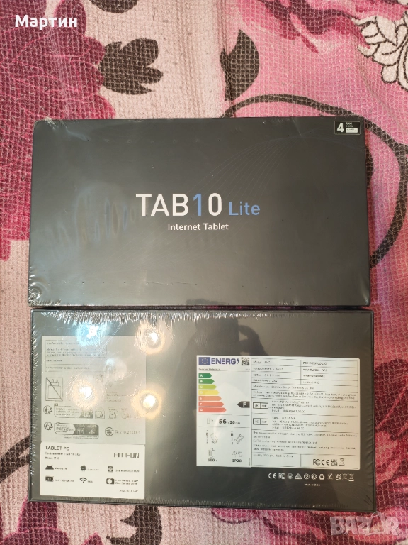 Fitifun M10 10″ • 4GB RAM + 32GB • Android 14 • Чисто нови • 2 таблета, снимка 1