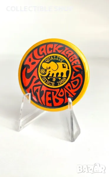 значка Black Label Skateboards, снимка 1