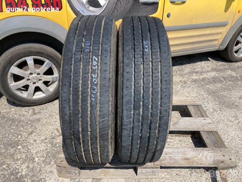 265/70/19.5 WindPower HN257 2012г 11,5мм 140/138М Предни 265 70 R19.5, снимка 1