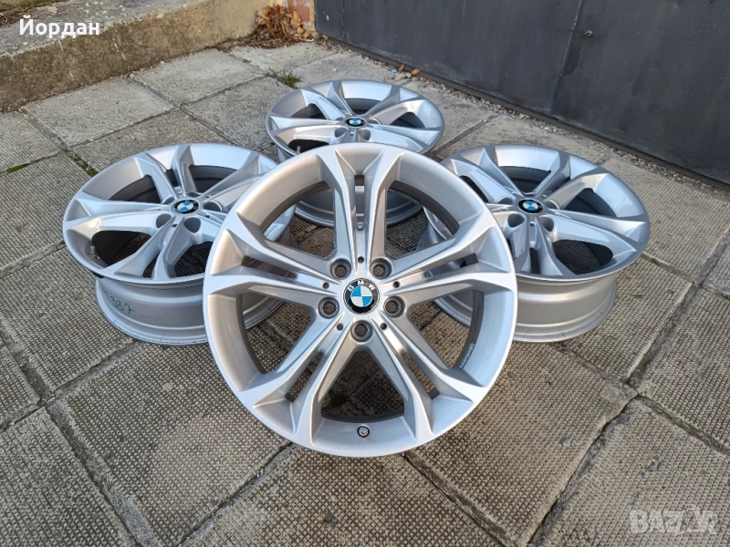 Оригинални джанти 18 ' цола 5x112 БМВ/ BMW Х3 Х4 G01 G02 + сензори, снимка 1