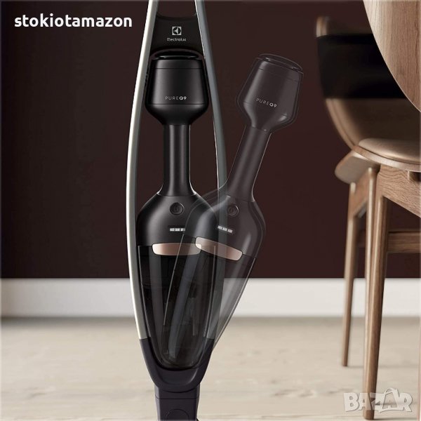 Вертикална прахосмукачка 2in1 Electrolux Pure Q9 PQ91-40GG, 45W, 21.6V, Автономия 51 мин, Сив , снимка 1