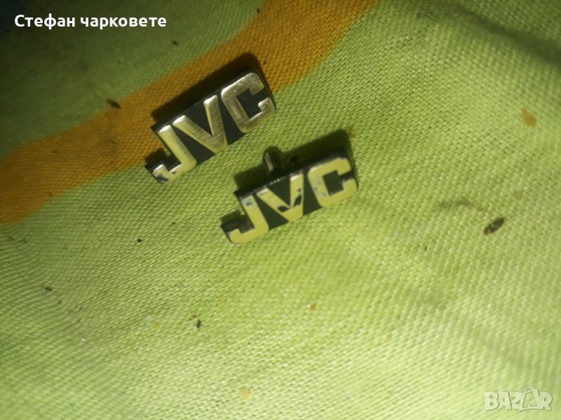 JVC табелки от тонколони, снимка 1