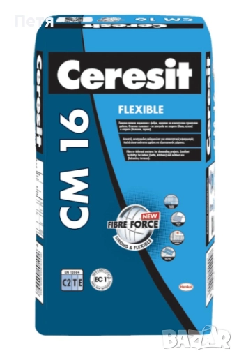 CERESIT CM 16 Гъвкаво лепило за деформируеми основи, снимка 1