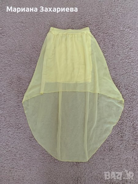 Асиметрична ефирна пола, размер S, снимка 1