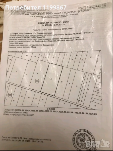 Нива НОВИ ИСКЪР, снимка 1