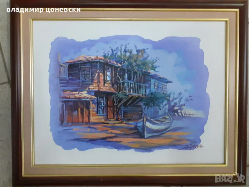 Маслена картина,масло на платно,живопис, снимка 1