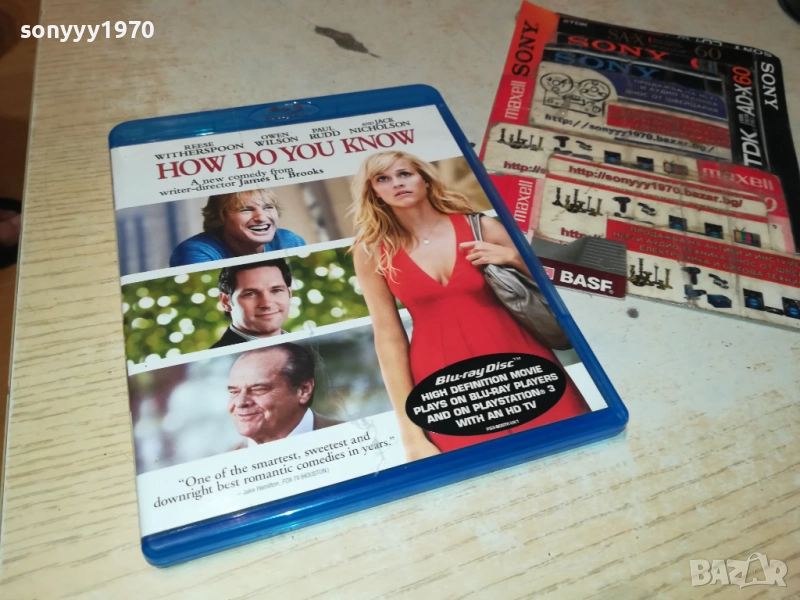 HOW DO YOU KNOW BLU-RAY DISC 2109250833, снимка 1