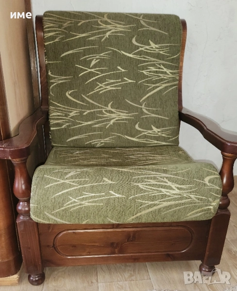 Разтегателен диван и 2 фотьойла, снимка 1