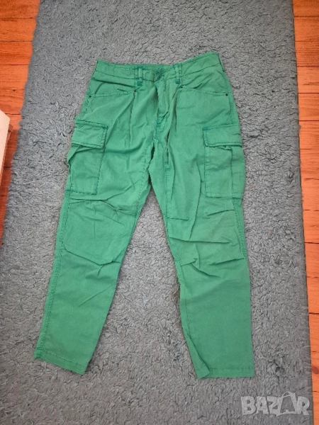 зелен панталон Паус Biscuit, снимка 1