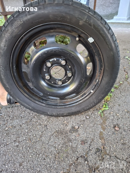 Желязна джанта за 15" резервна гума за Мерцедес А класа , снимка 1