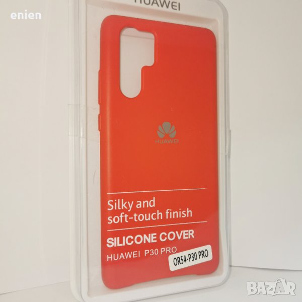 Silicone Cover Силиконов кейс за Huawei P30 PRO / червен, снимка 1