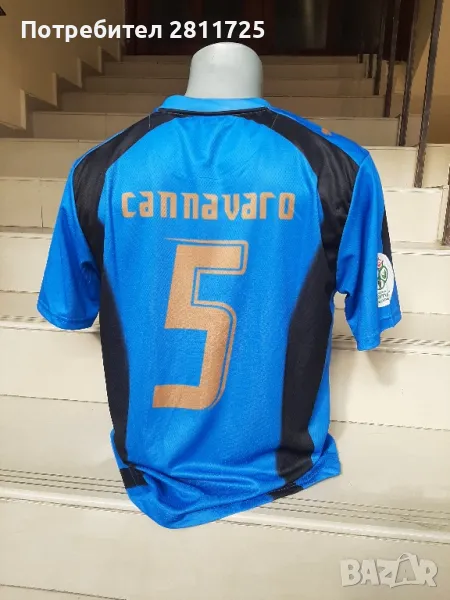 Тениска Канаваро Италия 2006г ретро легенди , снимка 1