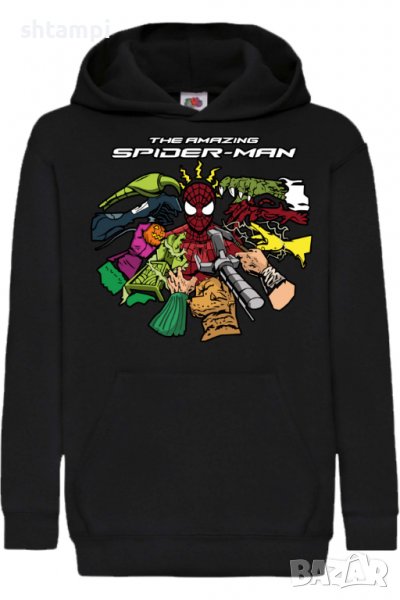 Детски Суитчър/Суитшърт Spider-man 13,Spider-man,Игра,Подарък,Изненада,Забавление,Рожден Ден, снимка 1