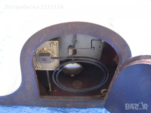 Немски каминен часовник HAC WURTTEMBERG, снимка 4 - Антикварни и старинни предмети - 28466299