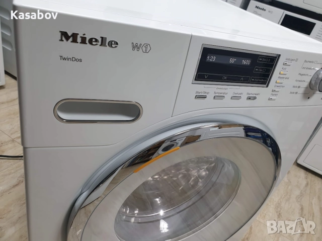 Miele W1 - TwinDos - Подсветка - Пералня Миеле 12м Гаранция, снимка 2 - Перални - 52895372