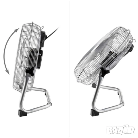 Вентилатор подов Muhler, 60W, индустриален, метален, снимка 5 - Друга електроника - 52094051