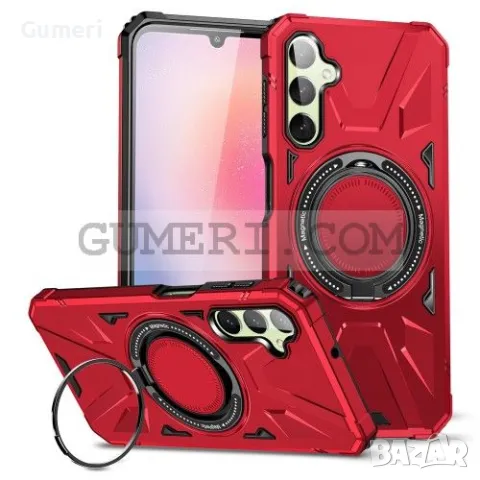 Противоударен Кейс с Ринг за Samsung Galaxy A55, снимка 3 - Калъфи, кейсове - 48832398