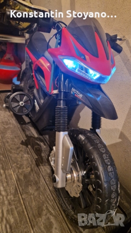 Мотоциклет за деца с двойно окачване Homcom, 3-8 години, снимка 3 - Детски велосипеди, триколки и коли - 52862730