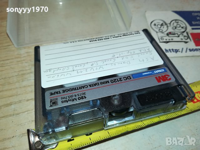 3M DC2120 XIMAT FORMAT MADE IN USA 1712231055, снимка 3 - Аудио касети - 43446866