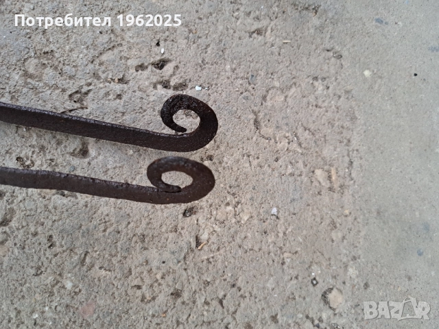 Стар ръчно кован дилаф маша, снимка 4 - Антикварни и старинни предмети - 51463988