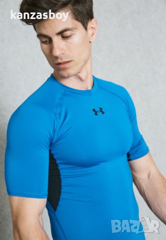 Under Armour HeatGear Compression Shirt - страхотна мъжка тениска , снимка 1 - Тениски - 40581130