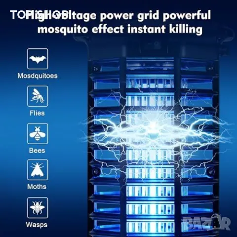 Нов Електрически убиец на комари и нощна светлина за спалня стая хол, снимка 4 - Други стоки за дома - 49341177