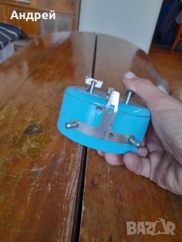 Стар настолен часовник,будилник Prim, снимка 5 - Антикварни и старинни предмети - 52309894