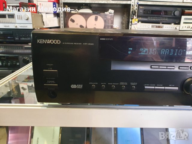 Ресийвър Kenwood KRF-V5020 В отлично техническо и визуално състояние., снимка 3 - Ресийвъри, усилватели, смесителни пултове - 43925659