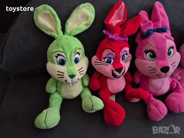 Лот Плюшени Играчки Зайци , снимка 3 - Плюшени играчки - 50995573
