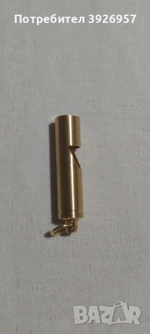 Уникална месингова свирка, снимка 2 - Антикварни и старинни предмети - 52122089