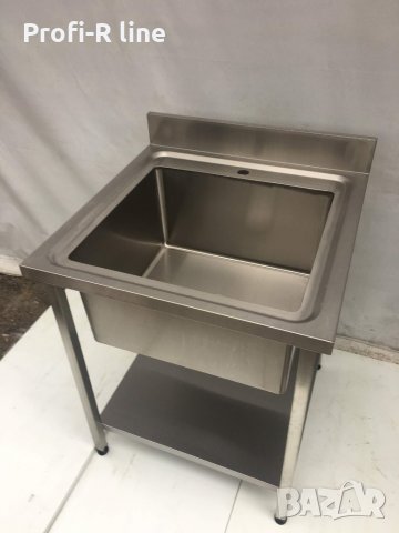Мивка от неръждавейка с долен рафт РАЗМЕРИ, снимка 8 - Обзавеждане за заведение - 26833582