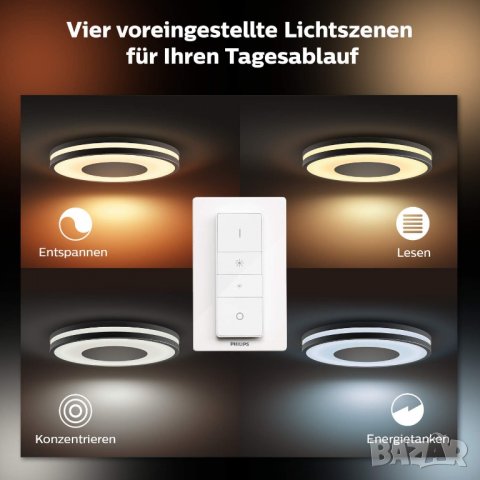  Hue White ambiance Being, осветително тяло за таван, снимка 4 - Лампи за таван - 40063286