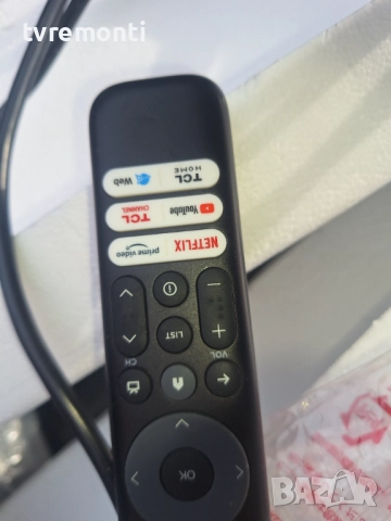 дистанционното управление Original TCL Модел 55QM8B - НОВО, снимка 3 - Дистанционни - 52623195
