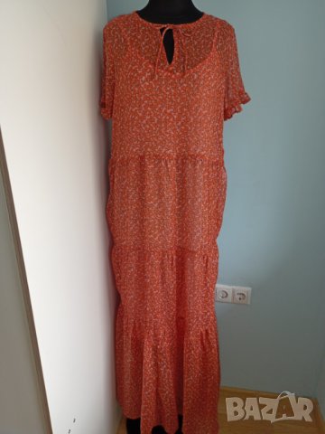 Дълга рокля от шифон S Нова Saint Tropez , снимка 15 - Рокли - 37186843