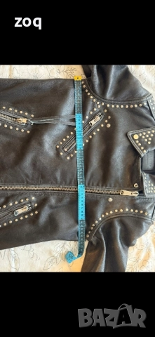 Дамско кожено яке, снимка 6 - Якета - 51757689